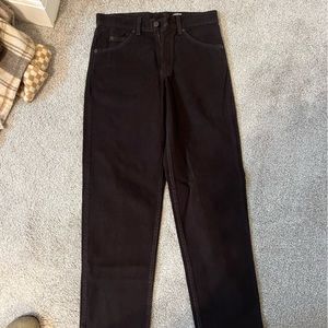 Levi straight leg relaxed fit pants (fits like size 26)